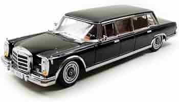 サンスター　1966 メルセデスベンツ600 ブラック 1966 Mercedes-Benz 600 – Black – sunstarmodelcars